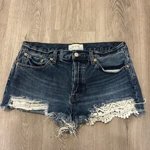 We the free boho jean shorts